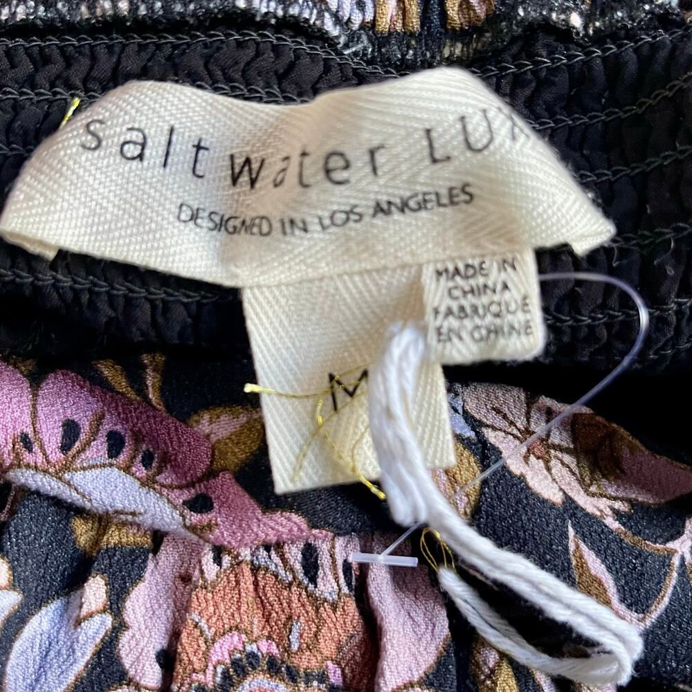 Saltwater Luxe Mini Dress Floral Boho - Picture 6 of 11